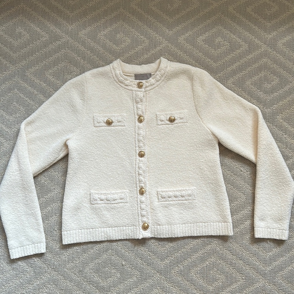 H&M cardigan with gold buttons Small